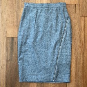 NWT Banana Republic Heather Gray 6 Pencil Skirt